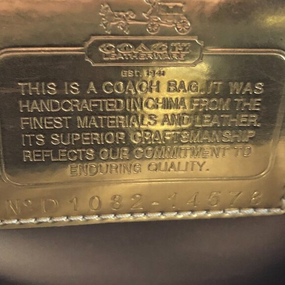 Coach Tan and Brown Purse - Picture 7 of 11